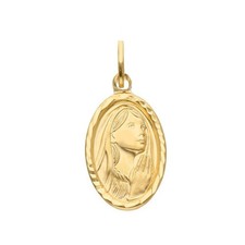 MEDAILLENANHÄNGER AUS 18K