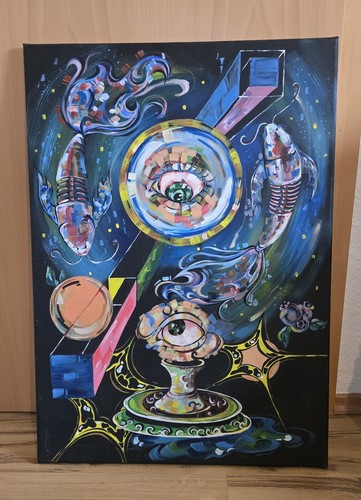 Bild abstrakte kunst - abstrakte,