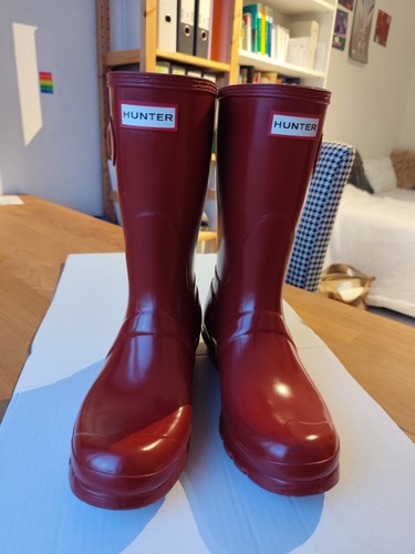 Hunter boots gummistiefel - boots, rot