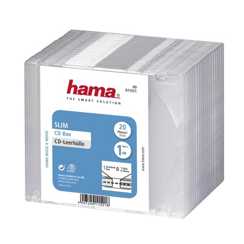 Hama 20x hüllen jewel - cd, case