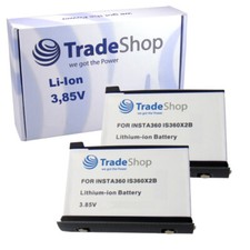 2x Li-Ion Akku 3,85 V / 1700