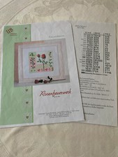 Kreuzstich Vorlage von UB Design: "Rosenfeuerwerk",