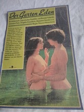 Altes Filmplakat  Der Garten Eden