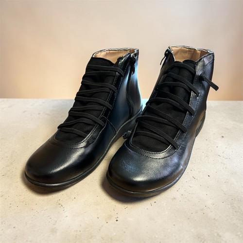 Komfort lederschuhe schwarz - komfort,