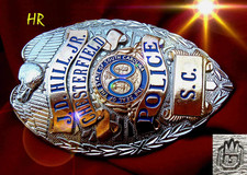 Obsolete police badge