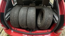4x Dacia Logan Sandero I Winterreifen Stahlfelgen 185/65 R15 Fulda / Barum 4x100