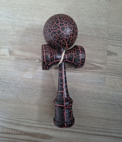 Kendama aus holz schwarz - kendama,