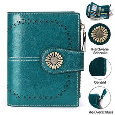 Geldbörse Kunstleder Türkis