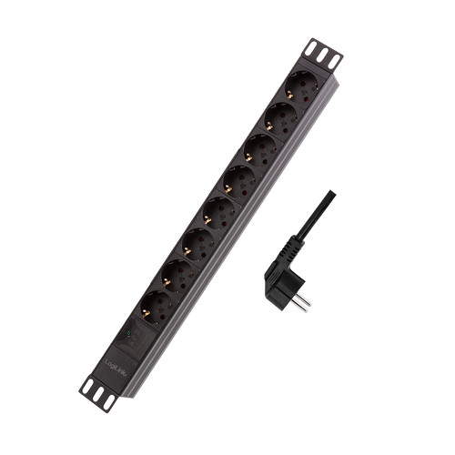 Steckdosenleiste 8 fach - 19",