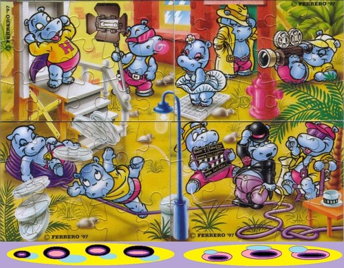 Happy hippo hollywood - hippo,