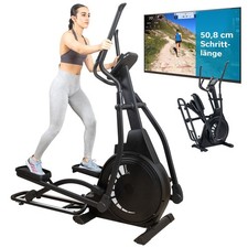 Skandika Crosstrainer Carbon P23 Ellipsentrainer klappbar 23 Programme B-Ware