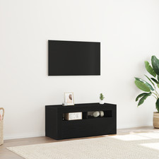 Schrank mit led lowboard - schrank,