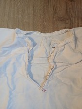 Leinen Nachthemd mit Monogram