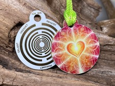 Anhänger Lakhovsky Frequenz MWO Tesla Antenne Oszillator Wicca Radionik Talisman