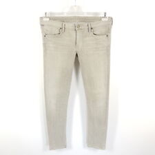 Citizens Of Humanity Jeans Racer Low Rise Damen W31 L30 Grau Skinny Distressed