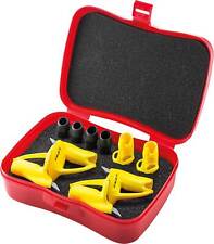 Leki Fin Vario Set - 2 Paar Langlaufteller + 1 Paar Rollerspitzen