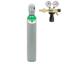 Gasflasche Argon 5.0 mit GCE
