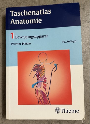 Anatomie atlas taschenatlas - anatomie-atlas, "taschenatlas