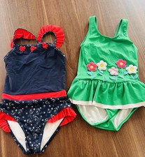 2 Mädchen Badeanzüge Mini Boden Topolino im Set Größe 110/116