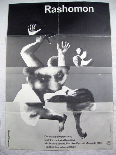 Rashomon poster plakat - rashomon,