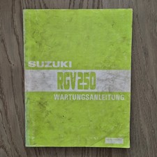Wartungsanleitung Suzuki RGV250  (Reparaturanleitung) 1990