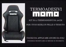 2 MOMO Thermoaufkleber -