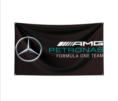 Amg mercedes petronas banner - petronas,