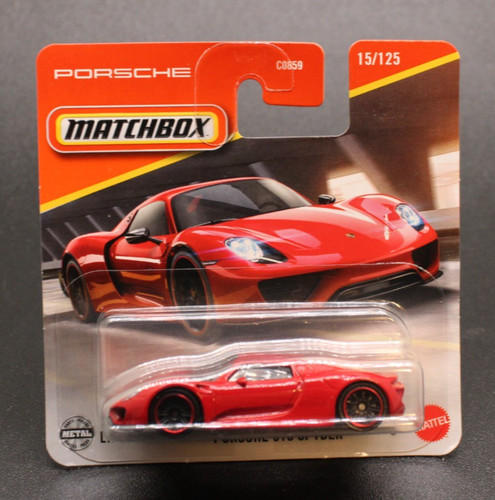 Matchbox porsche 918 - -, spyder