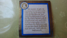 DDR Flaschen Etikett Nordbrand Rückseite VEB  EVP orig. Sammlung 