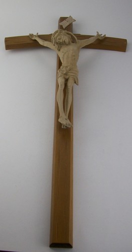 Kruzefix holzkreuz mit jesus - mit,