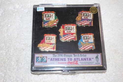 Original coca cola pin set - coca-cola,