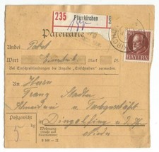 Bayern, Paketkarte aus