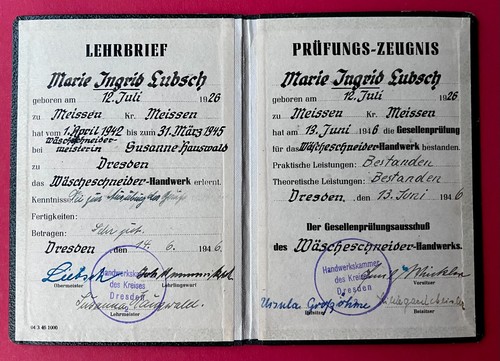Alter lehrbrief - alter,