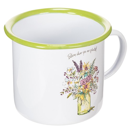 Deko tasse pflanztopf retro - deko,