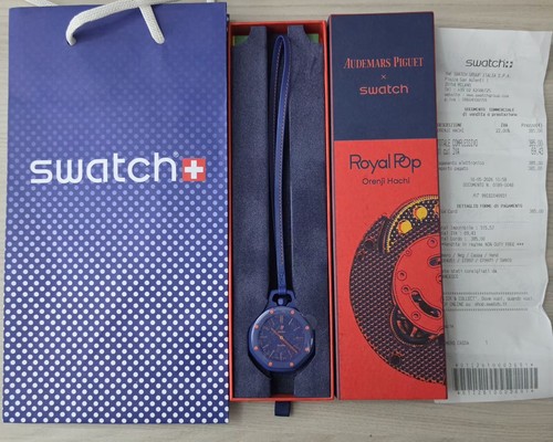 Swatch royal pop - orenji, hachi