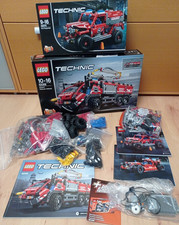 LEGO Technik 42068 + 42075 + 8293, Flughafen Feuerwehr+ First Responder + Motor