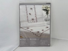 Stickpackung Rico Design 68242 Vorgezeichnete Tischdecke 80 x 80 cm Kreuzstich