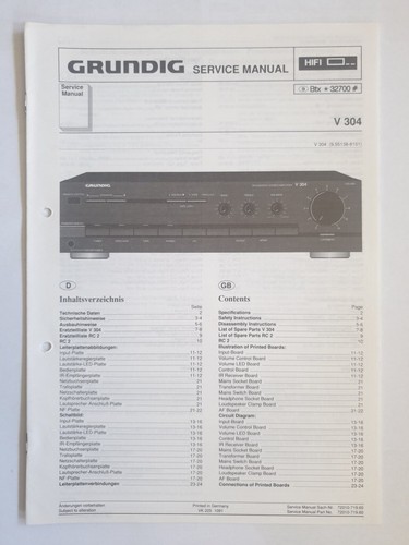 Original grundig service - grundig,