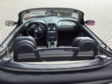 Roadsterbügel + Windschott passend für MG MGF 1996-2002 Schwarz Neu