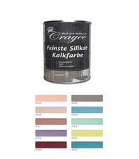 Feinste Silikat-Kalkfarbe