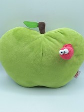 Nici Kissen Apfel mit Wurm 3D