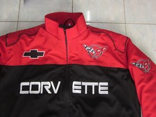 DE SONDERANGEBOT NEU Chev CORVETTE C5 Modell 2 Fan- Jacke rot/schwarz Gr. M