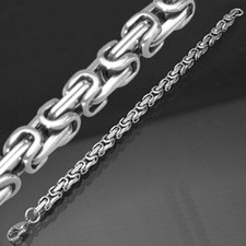 *MASSIVE KÖNIGSKETTE  / KÖNIGSARMBAND  EDELSTAHL * HERREN ARMBAND KETTE *