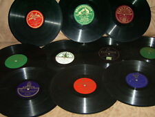 NUR FOXTROT!!! 10 Schellackplatten DEUTSCHE TANZMUSIK 20er-40er mit u. oh Gesang