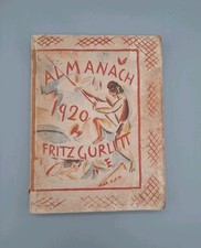 Almanach auf das Jahr 1920 Fritz Gurlitt 2 Originale von Corinth und Pechstein