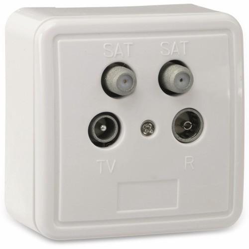 Goobay sat doppel - goobay, sat-doppel-antennendose