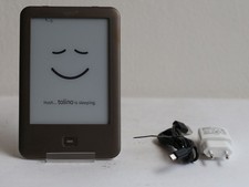 Thalia tolino shine - eBook Reader in schwarz/ braun