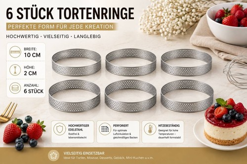 Tortenringe 10 cm - 10,
