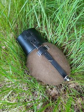 Feldflasche Flasche Alu WH Wehrmacht Repro HRE Trinkflasche Retro Camping