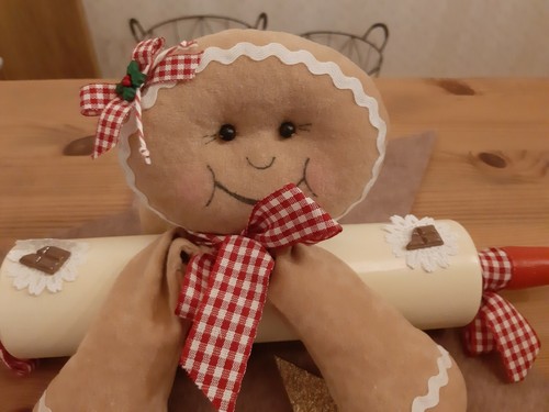 Teigrolle lebkuchenmann figur - teigrolle,